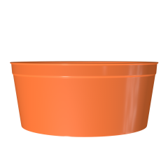 bol reutilisable orange vierge