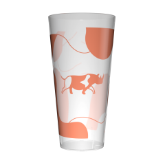 gobelet personnalisé 40 cl avec motif en sérigraphie 1 couleur