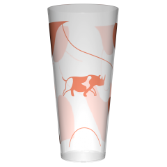 gobelet personnalisé 50 cl avec motif en sérigraphie 1 couleur